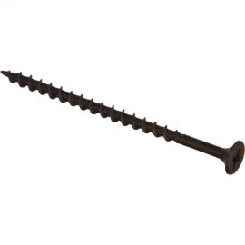 Саморез Качественный КРЕПЕЖ 4,2х64 потай, крупная резьба, оксид 650 шт 2000373 КЧ 