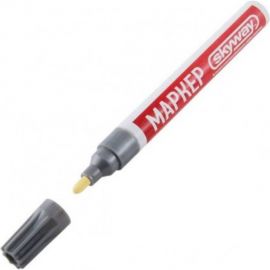 Универсальный маркер с наконечником из фетра, цвет серебряный SKYWAY S03501008 