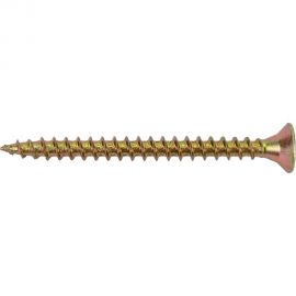 Саморез Мир крепежа DIN 7962 3,5x40 Pozi желтый цинк (1000 шт) Т0000004156 