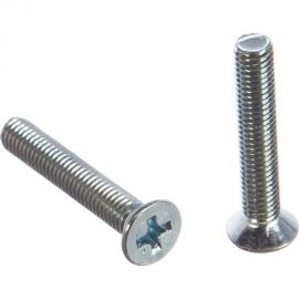 Винт Мир крепежа DIN 965 М6x80 4,8 цинк (100 шт) Т0000001377 
