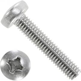 Винт Мир крепежа DIN 7985, М6x16, А2, 100 шт. Т0000003351 