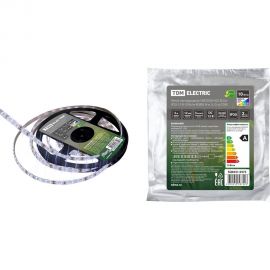 Светодиодная лента TDM SMD5050-60 LED/м-IP20-12 В-10 Вт/м-RGBW (4 в 1), (5 м) SQ0331-0373 