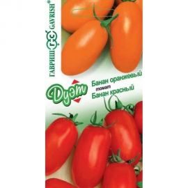 Томат ГАВРИШ Банан красный 0,05 г+Банан оранжевый 0,05 г автор. серия Дуэт 1071858133 
