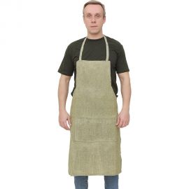 Брезентовый фартук ООО ЛидерТекс Ф-01 плотность 400гр, с карманом (арт.11235) 4670070000932 