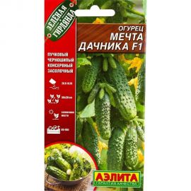АЭЛИТА Огурец Мечта дачника F1 Ор. А Парт Зеленая гирлянда, 10шт Аэлита 00-00569869 