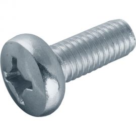 Винт Мир крепежа DIN 7985 М4x12 4,8 цинк (250 шт) Т0000004681 