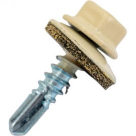 Кровельный саморез КРЕП-КОМП 4,8x19, RAL1015, светлая слоновая кость, 250 шт. ск48191015кф 