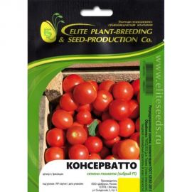Консерватто F1 семена томата 50 шт ЭС мини ELITE PLANT-BREEDING & SEED PRODUCTION Co. 1999942726 