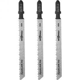 Полотна для электролобзика EU-хвостовик, тип Т127D, 3 шт Управдом 4100002560 