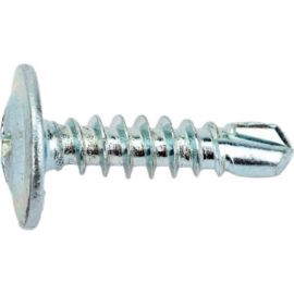 Саморез с прессшайбой Качественный крепеж 4,2х16 сверло 1300 шт 1000343 КЧ 