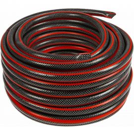 Армированный усиленный поливочный шланг Вихрь премиум, ПВХ, пищевой, трехслойный, 1/2"", 25 м 73/7/2/10 