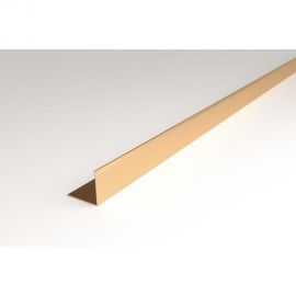 Угловой профиль ЛУКА алюминиевый, анодированный, 10х10х1 мм, 2,7 м, 5 шт./уп. золото УТ000030998 