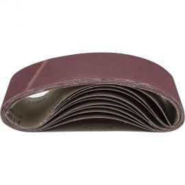 Шлифовальные ленты ЛБ 75х533 мм, А180, 14А, 10 шт. Tsunami D76107553314180 