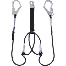 Двойной огнеупорный строп Alpsafe, регулируемый, с амортизатором AKN31F 