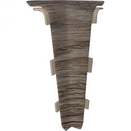 Внутренний угол для плинтуса Волшебная палочка Home ПВХ, 70 мм, в упаковке 2 шт., 7018 УТ000075263 