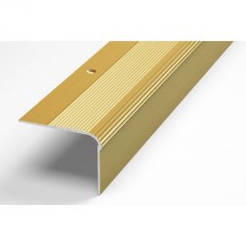 Порог угловой алюминиевый (54х41.8 мм; 0.9 м; анодированный; золото) Лука УТ000000163 