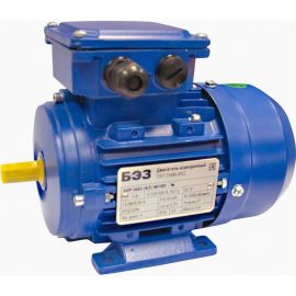 Электродвигатель ТМ БЭЗ АИР 71B6 (Ал) IM1081 (0,55 кВт/1000 об/мин), корпус алюминий 72012 