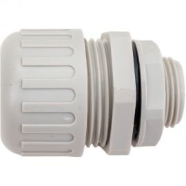 Усиленная вводная муфта Промрукав IP68 для гофрированных труб серая ВМУ-ГТ-20 М20 1 шт PR08.3273 