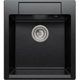 Кухонная мойка Polygran ARGO-460 (№16 Черный) 444676 