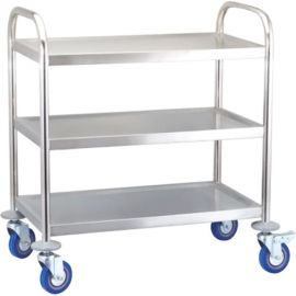 Тележка с 3 полками Viatto RST3B 810х460х850 мм 165100 