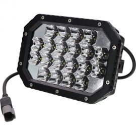 Светодиодная фара Aurora alo-l-6-p7e7k 9-36v, 60w, 4800lm, 4.6a комбинированный свет, белый, 1 шт. 17379 