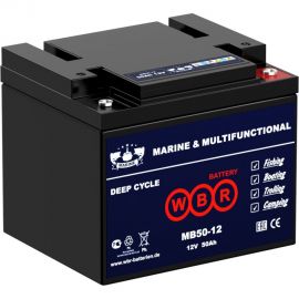 Тяговый аккумулятор для лодочного электромотора WBR MB 50-12 