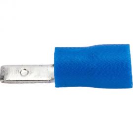 Плоская изолированная клемма REXANT, штекер 2.8 мм, 1.5-2.5 кв.мм, синяя, 100 шт 08-0331 