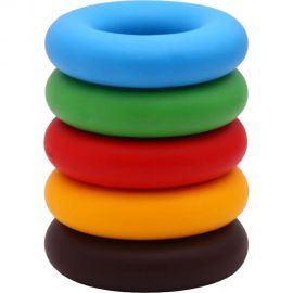 Кистевой эспандер для рук FORTIUS 5 шт, 10 кг, 20 кг, 30 кг, 40 кг, 50 кг H180701-1020304050SETM 