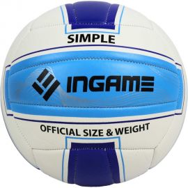 Волейбольный мяч INGAME simple invb-232, сине-бело-голубой УТ-00004450 