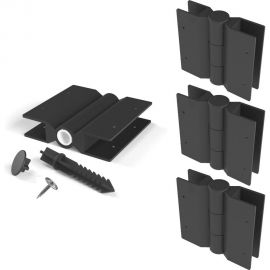 Комплект стыковочных элементов для грядок и клумб Еврогрядка 150x25 мм, 4 шт. 5084 