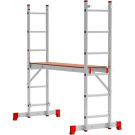 Алюминиевая универсальная лестница-помост Вихрь ЛПА 3-У 73/5/1/25 