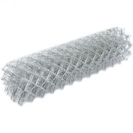 Сетка Рабица Кордленд оцинкованная O 1.4 мм, ячейка 55x55 мм, 2x10 м RAB-00010 