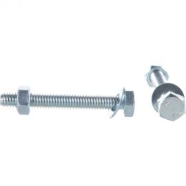 Болт с ш/г полная резьба DIN 933 Качественный КРЕПЕЖ набор 6х45 60 шт 0301017 КЧ 