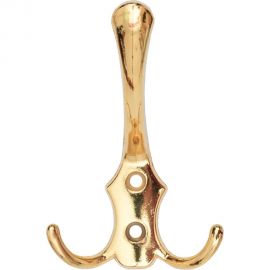 3-х рожковый крючок СКОБЯНОЙ РР золото 002706 
