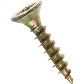 Шуруп крепежная техника жёлтый цинк 1000 шт 431336 БК 