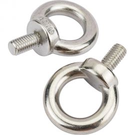 Нержавеющий рым-болт KREPFIELD М10, ART 580, А2, 2 шт. 580А2РЫМБОЛТМ10-2 