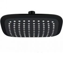 Лейка верхнего душа MELODIA квадрат 200x200 мм, черная MKP20597C 34751 