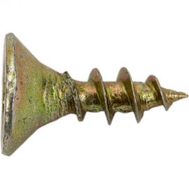 Шуруп Качественный КРЕПЕЖ желтый цинк 4,0x12, 650 шт. 0300451 КЧ 