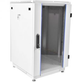 Напольный телекоммуникационный шкаф ЦМО 18U, перфорированная дверь, серый ШТК-М-18.6.6-4ААА 