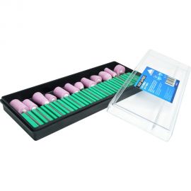 Набор шарошек абразивных для гравера 12 шт vertextools 0987-5-12 