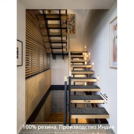 Резиновая накладка ComeForte ТОЧКИ на ступень 25х75 см ST-1002 