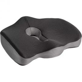 Анатомическая ортопедическая подушка AMBESONNE под копчик, для офисного кресла memory foam, высота 12 см, 45x40 см vsc004_f0002_45x40 