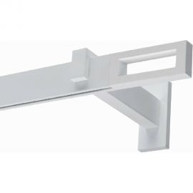 Однорядный карниз Arttex Хай-тек белый, 200 см, Фрейм А0000030039 