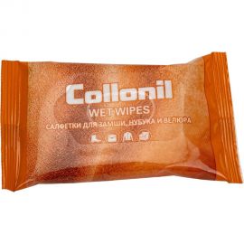 Влажные салфетки Collonil для замши, нубука и велюра WWN15 