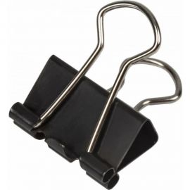 Зажимы для бумаг 12 шт в упаковке Staff EVERYDAY КОМПЛЕКТ 19 мм на 60 листов черные карт.кор. 12 шт 224606 