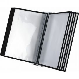 Настольная/настенная демосистема Staff на 10 панелей, с 10 черными панелями А4, profit 238218 