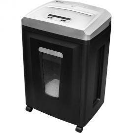 Уничтожитель документов ГЕЛЕОС DIN P-7, фрагмент 0,8х2мм, 6-7 лист70г/м2, CD/пластиковые карты, 23 литра УП21-7 