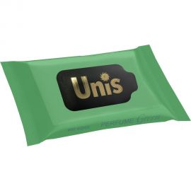Антибактериальные салфетки Unis perfume green 15 шт. 4657778190349 