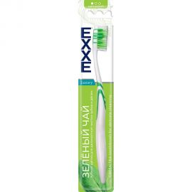 Зубная щетка EXXE Luxury зеленый чай, мягкая 219589 
