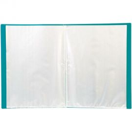 Папка LITE с файлами А4 30 файлов зеленый пластик 500 мкм NP0151-30ВG 